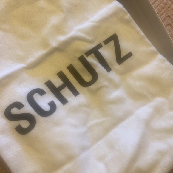 Schutz silver platform sandals 9.5 - Picture 6 of 7